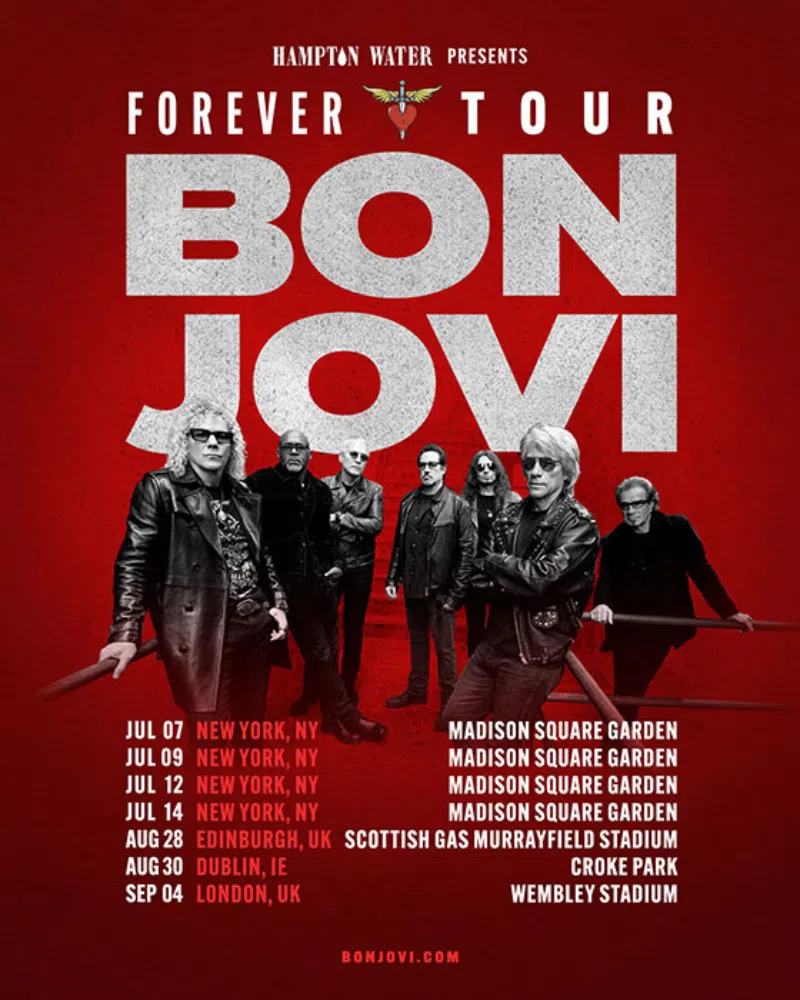 Bon Jovi Announces 2026 Forever Tour Dates