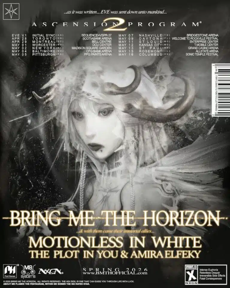 Bring Me The Horizon Announce 2026 North American Tour