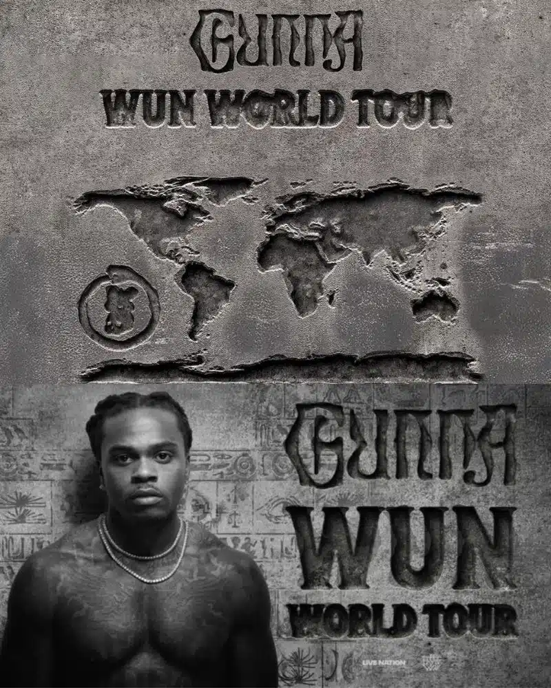 Gunna Announces “Wun World Tour 2026”