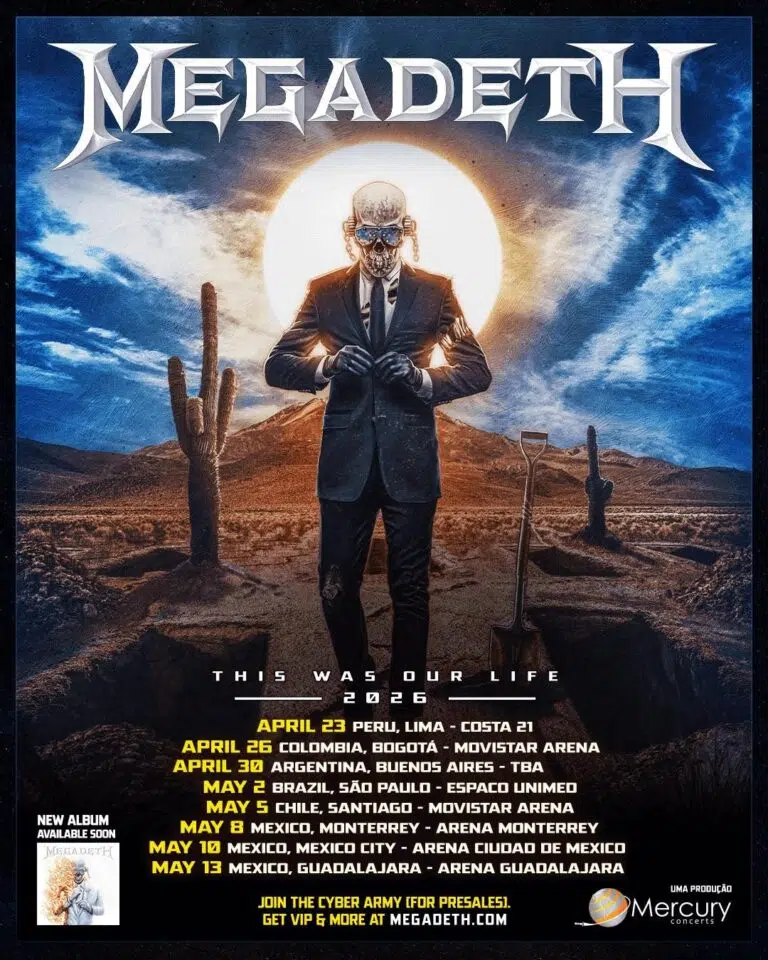 Megadeth Announces Farewell Tour 2026 and Final Album