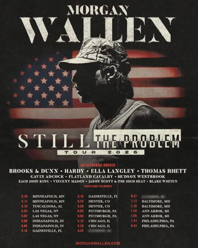 Morgan Wallen Set to Hit the Road for 2026 ‘Still The Problem’ Tour