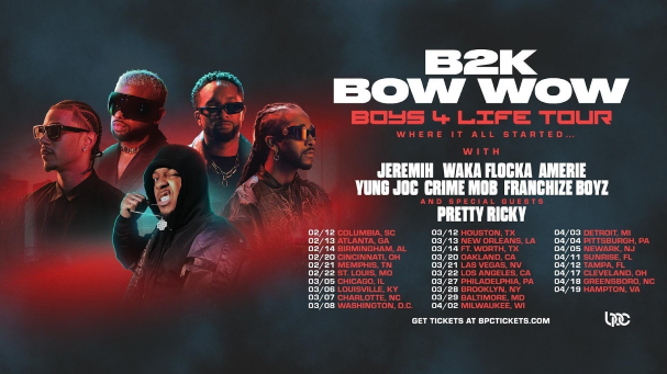 B2K and Bow Wow Reunite for Historic “Boys 4 Life” Tour, Marking 25 Years of Legacy and Cultural Impact