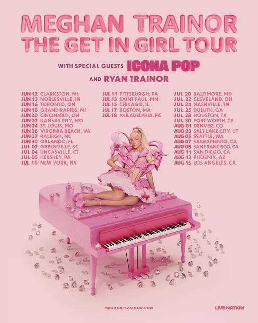 Meghan Trainor Announces New Album Toy With Me and 2026 North American Trek, The Get In Girl Tour