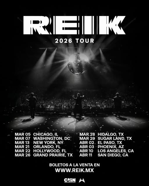 Reik Announces 2026 U.S. Tour: Tickets On Sale Now