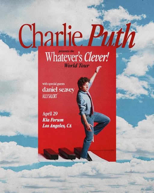 Charlie Puth Brings the “Whatever’s Clever Tour” to the Kia Forum