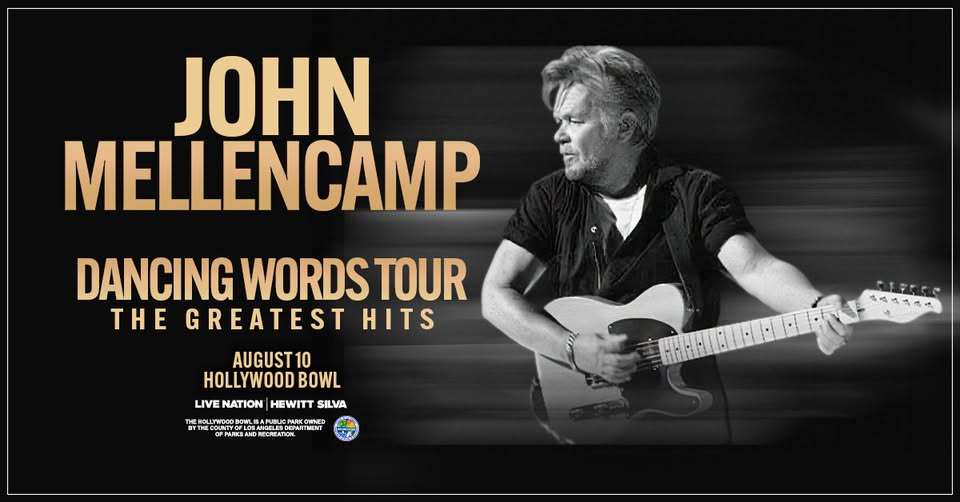 John Mellencamp Brings the “Dancing Words Tour” to the Hollywood Bowl on August 10
