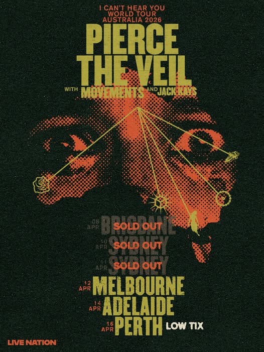 Pop-Punk Legends Pierce The Veil Sell Out Brisbane & Sydney on Their “I Can’t Hear You” World Tour