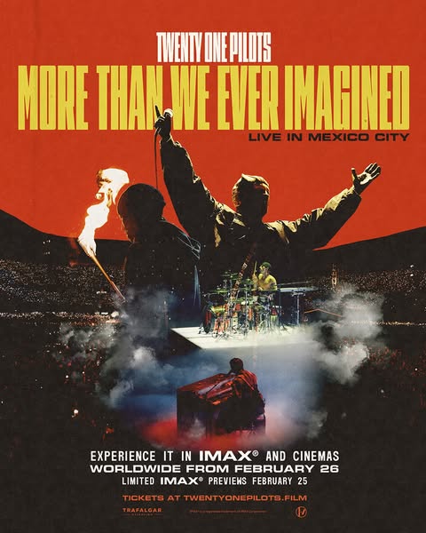 Twenty One Pilots Bring The Clancy World Tour to the Big Screen in a Groundbreaking Concert Film